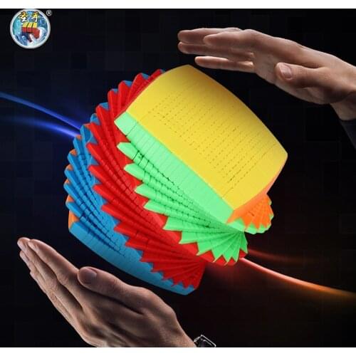 Genuine Sengso Official Store Magic Cubes 19x19 Puzzle Cubes Professional Competition Cubes Puzzle Games Toys