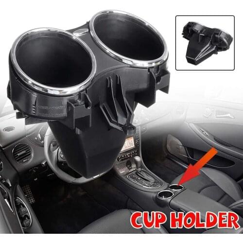 Cup Holder For Mercedes Benz W219 CLS C219 Genuine Cup Holders Bracket 2006-2011 Dual Cup 1PC Auto Supplies