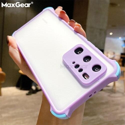 Shockproof Matte Case For Samsung S20FE S8 S9 S10 S20 S21 Plus Note 8 9 10 Pro 20 Ultra A20 A30 A50 A70 A51 A71 Armor Soft Cover