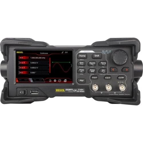 Rigol DG2072 - Two Channel, 70 MHz Function / Arbitrary Waveform Generator