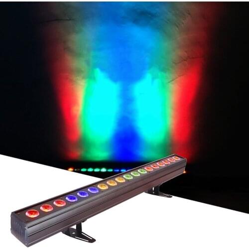 18x18W LED RGBWA 5IN1 Led Wall Wash Light DMX Led Bar DMX Line UV Bar Wash Beam Stage Light Party Wedding Lighting Fast Shipping