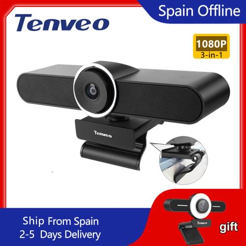 [EU Stock] Free Tax VA200 Pro HD 1080p USB Mini PC Webcam Built in Mic and speaker For Laptop Desktop PC Tablet Computer Webcam