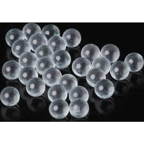 100pcs Glass Ball Outdoor Hunting Slingshot Shot Pinball Catapult Ammo D5QD