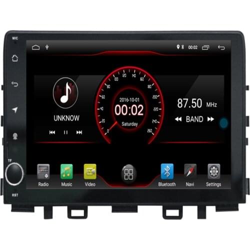 Android 10 2.5D car dvd For KIA rio 2017 2018 2019 multimedia GPS Radio stereo gps navigation map camera