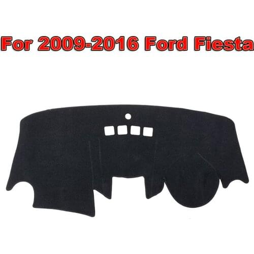 Black Dashboard Cover Felt Fabric Car Dashboard Protector Auto Interior Accessories Sunshield Cover Pad Carpet
