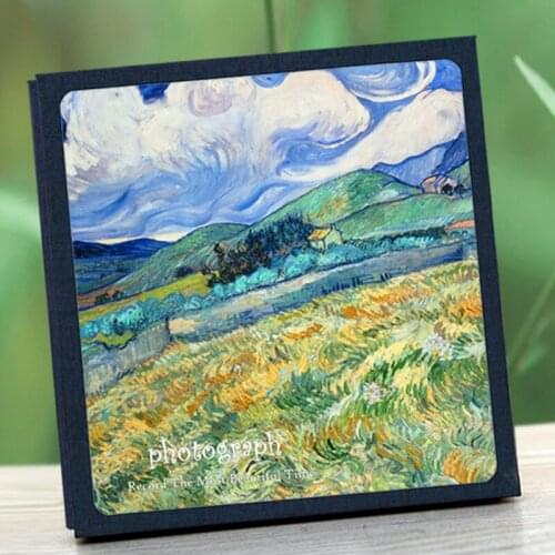 Retro creative diy handmade photo album couple art self-adhesive film photo album suitable for sending friends photo album book