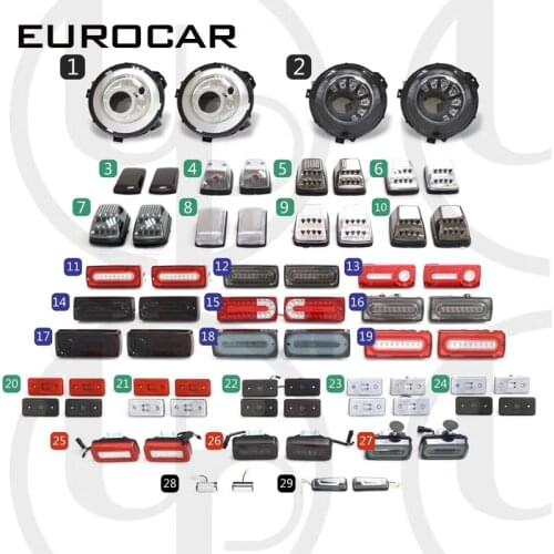 G Class W463 light for w463 g65 g63 head lamp g550 g500 g350 g55 4x4 LED for g wagon headlight tail light w463 front light