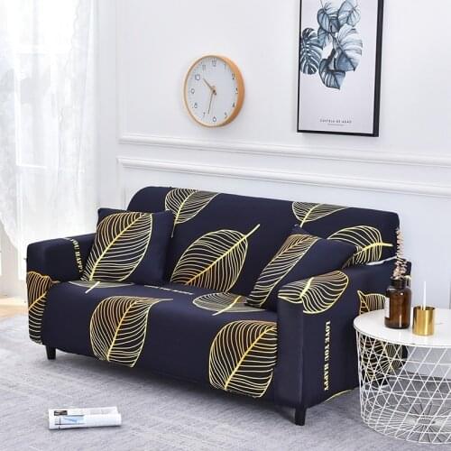 Geometric Printing Sofa Cover Anti-dirty Protection Sofa Couch Cover Slipcovers for Living Room Home Decoration 1/2/3/4-seat