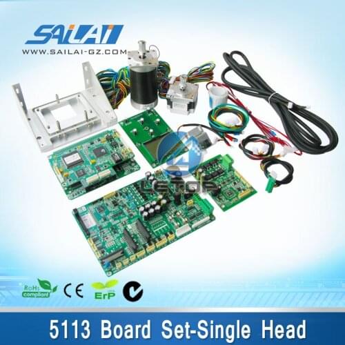 Hot sale!one set! letop inkjet printer printing circuit board maniboard and headboard for 5113 single head