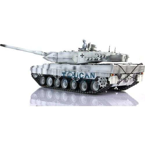 1/16 Leopard2A6 RC Tank 3889 Ver1 Full Metal Chasis Customized Camo Winter Snow TH00943-SMT4