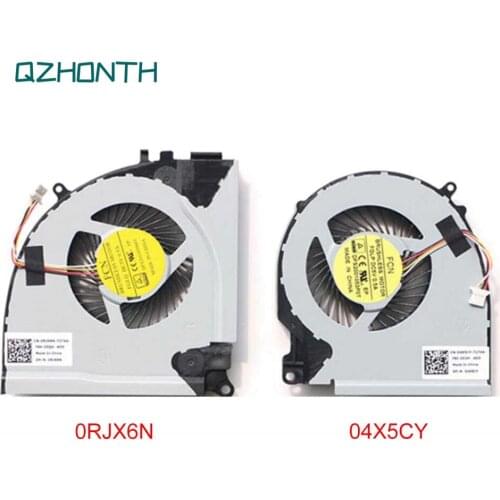 Laptop L+R Side CPU Cooling Fan For Dell Inspiron 15 7000 7559 7557 0RJX6N 04X5CY