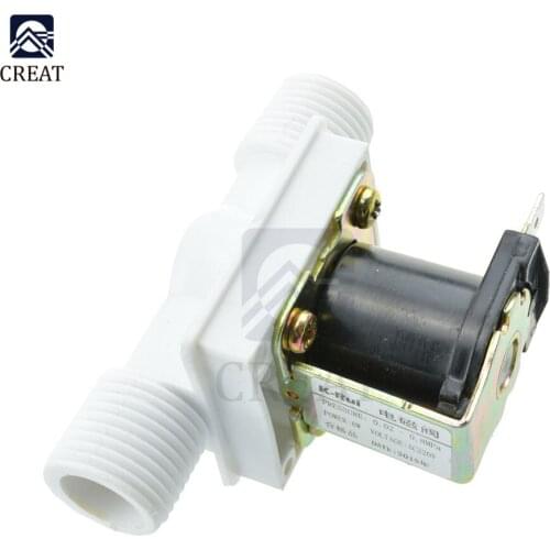 1/2" N/C 220V Magnetic Normally Closed Electric Solenoid Valve Water Air Inlet Flow Switch