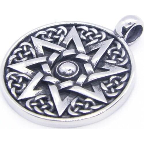 Rany&Roy Newest Round Hiphop Style Pendant 316L Stainless Steel Jewelry Biker Band Party Skull Pendant