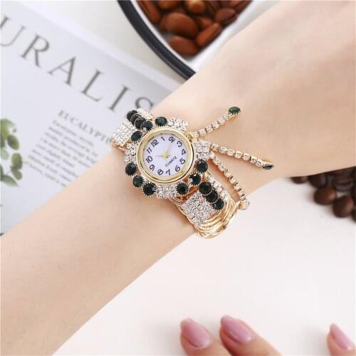 Wholesale Alloy Fashion Watch Creative Fringe Quartz Bracelet Watch models Kh080