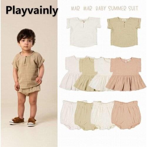 Playvainly Summer T-shirts For Girls