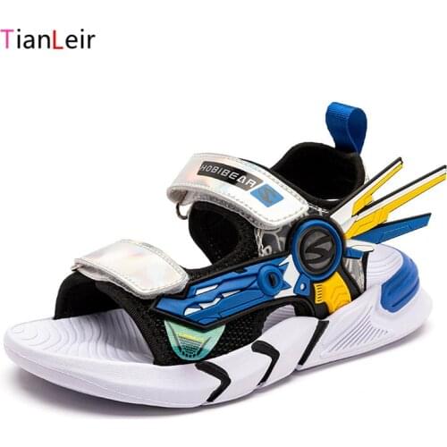 Summer Kids Sandals Boys Fashion Boys Beach Comfortable Sandalias Light Soft Non-slip Children Sandals For Boys Chaussure Enfant