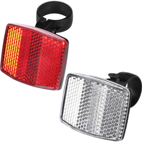 Bike Reflector MTB Road Bike Automatic Reflectors Cycling Warning Light Bicycle Accessories Bicycle Front Rear Reflective Lens