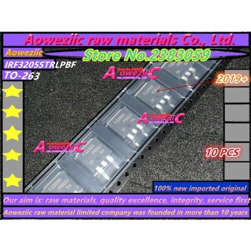 Aoweziic 2019+ 100% new imported original IRF3205STRLPBF IRF3205SPBF F3205S TO263 N-channel field effect transistor 55V 110A