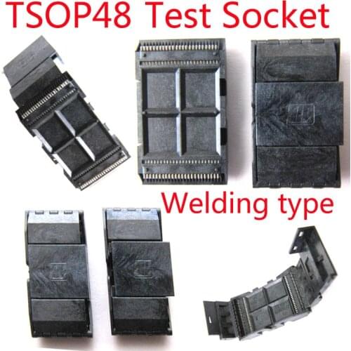 TSOP48 IC TEST socket, Test Fixtrues/Jigs IC Adapter, NAND Flash Sorting/ Burning/ Burning-in Socket, Chip TEST Socket