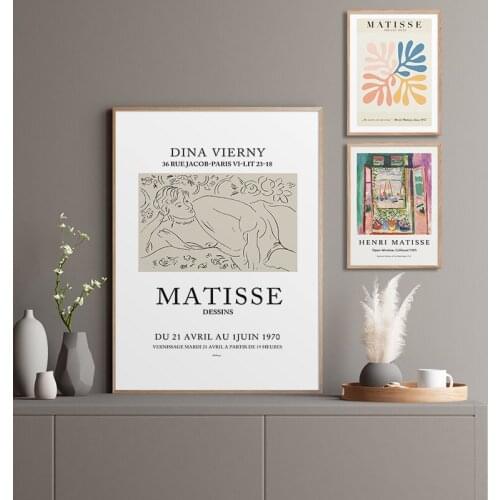 Famous Henri Matisse Cutouts Print Fauvism Poster Canvas Painting Abstract Art Wall Picture For Living Room Vintage Home Decor