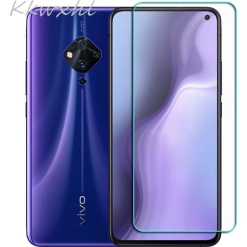Tempered Glass for Vivo S5 V1932A, V1932T GLASS Protective Film FOR Vivo S5 6.44" Screen Protector cover