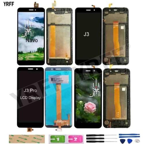 For Cubot J3 Pro LCD For Cubot Nova lcd Display Touch Screen Digitizer With Frame Assembly Repair Parts Panel Sensor