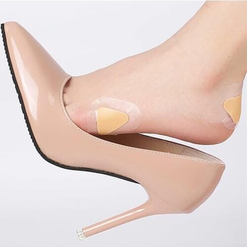10 pcs High Heels Anti-Drop Stickers Foot Care Abrasion Resistant Wear Thick Foam Shoe Sticks Heel Shoe Stickers PE Stickers