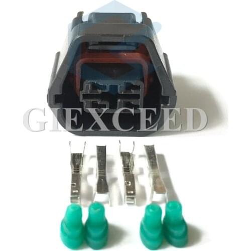 2 Sets 4 Pin MG641238-5 Plug Automotive Waterproof Connector Housing 0509 Series Lamp Light Socket For Chevrolet Cruze