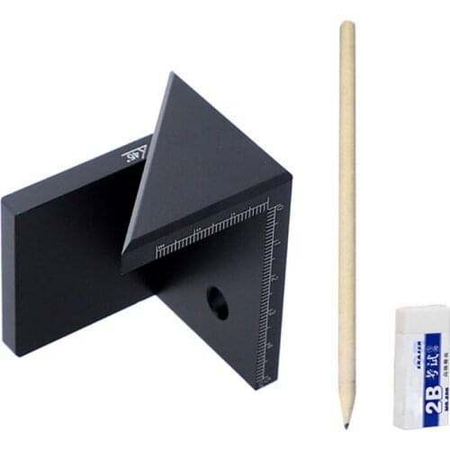 45 Degree Woodworking Line Scriber Right Angle Marker Gauge Angle Scribe Tools 896B