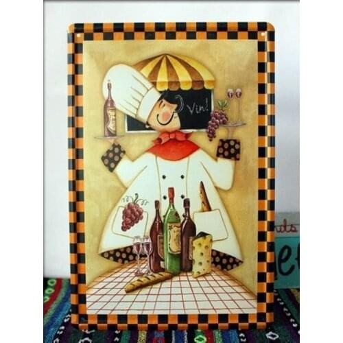 50pcs/lot Metal Sign shabby chic Vintage cartoon poster Tin Sign Metal painting Club Bar Home Old Wall Art Hanging Logo Plaque D