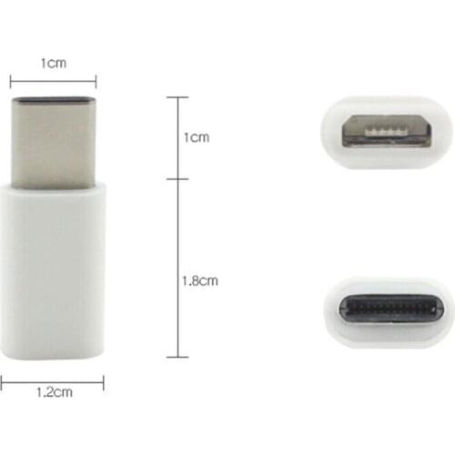 Mobile Phone Adapter Universal USB 3.1 Type-C Male Connector to Micro USB Female Converter USB-C Data Adapter Type C Device New