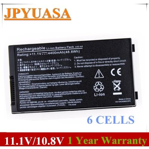 7XINbox 11.1V Laptop Battery A23-A8 A32-A8 A8TL751 For ASUS A8 F8 Z99 N80 X80 A8000 A8E A8F A8Fm A8H F8Sn F8Sp Z99Fm Z99H X80Z