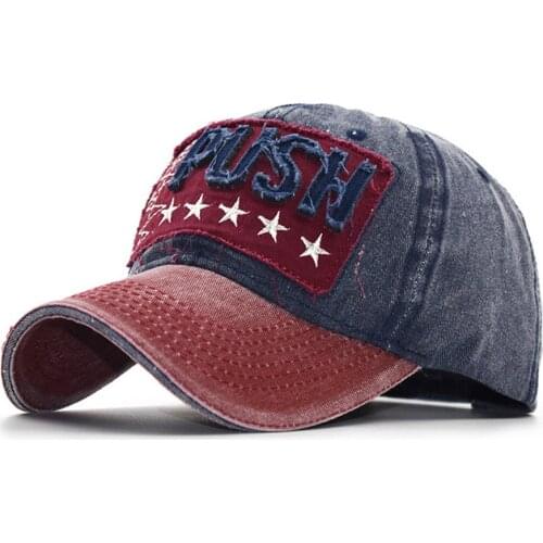 FS New 3D Star Embroidery Dad Hats Women Men Washed Vintage Baseball Caps Streetwear Snapback Hip Hop Trucker Cap Gorra Hombre