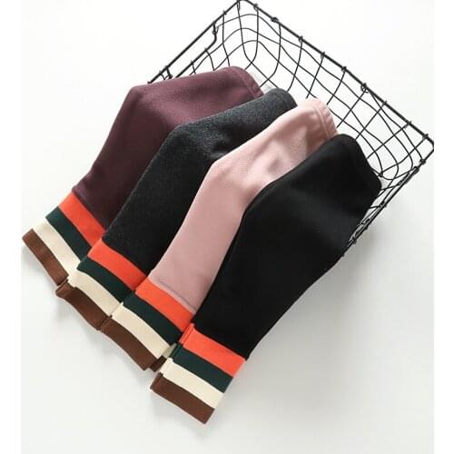 0- 3 Year Autumn & Winter Thicker Baby Girls Leggings Cotton Plus Velvet Warm Children Leggings 0-3 Year Kids Leggings