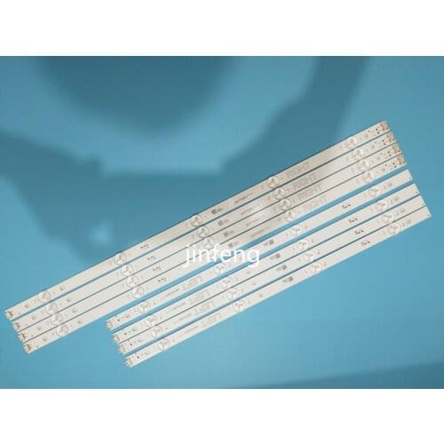 New Kit)8 PCS LED backlight strip for LG TV 49UJ630V 49LJ5500 NC490DUE-AAFX1-41CA GAN01-1294A-P1 GAN01-1295A-P1