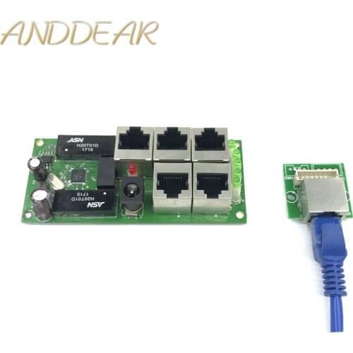 OEM high quality mini cheap priceule5-port HUB capture packet mirroring Any port capture packet data captureEthernetswitchmodule