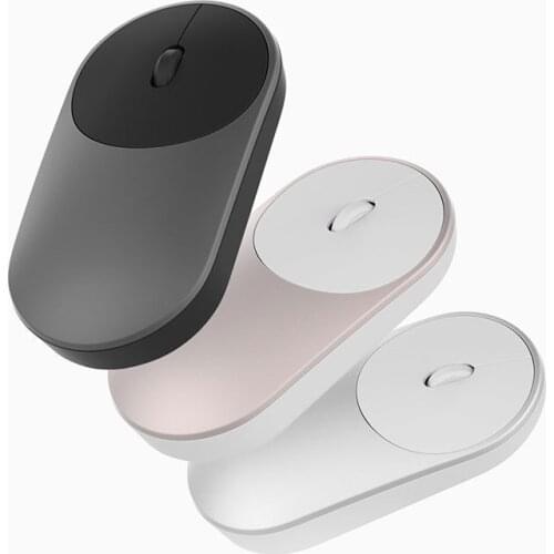 Portable wireless light and thin mouse DPI1200 scroll wheel touch bar 2 button laser mouse for notebook desktop computer