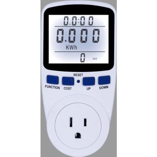 Manufacturer directly sells American backlight power metering socket billing socket electric power monitor intelligent