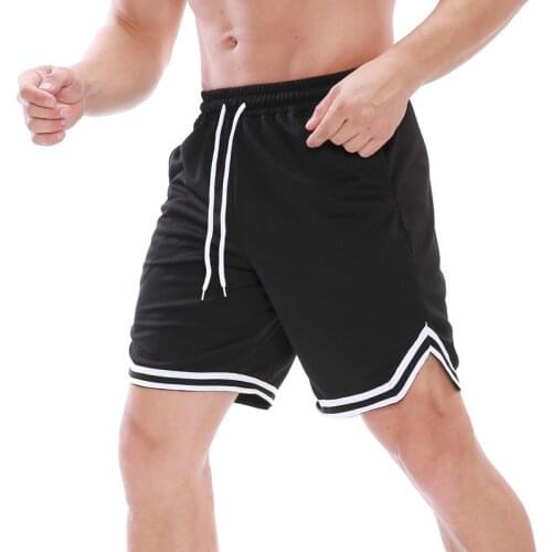 2021 New Mens Shorts Gym Men Sports Athletic Running Sport Fitness Mens Basketball Jogging Quick Dry Man Short Pants