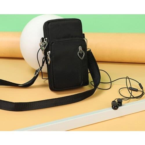 Sports Polyester Messager Bags Crossbody Zipper Bag Arm Pack Lightweight Mini Women Travel Crossbody Bag Purses Handbags Purse