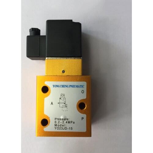 YO23JD-15 3 way 2 position blow valve high pressure blow valve of bottle blowing machine