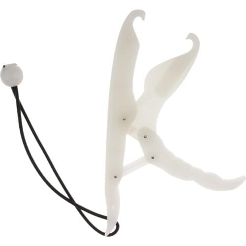 1 Piece Luminous Floating Fish Grip Fishing Gripper Holder Grabber with Lanyard 9.8inch Necessory Fishing Tool