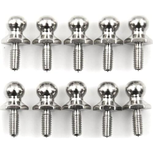 10Pcs 02038 HSP Ball Head Screw 1/10 RC HSP Model Car Buggy Truck Spare Parts