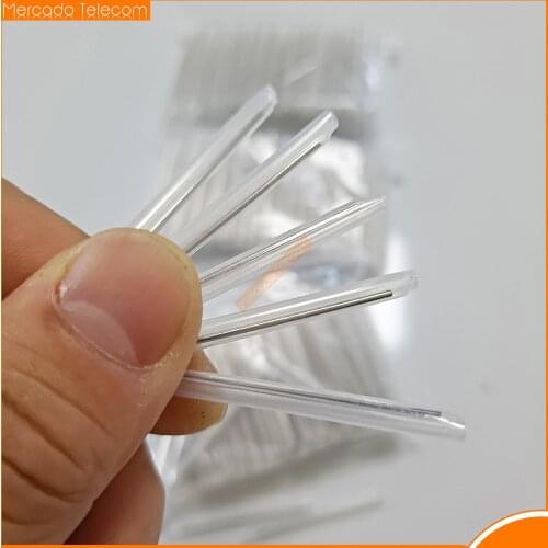 1000pcs/lot Protection Epissure 45mm Smoove Fiber Optic Splice Protector Tubo bare Fiber Heat Shrink Tube Protector Sleeves