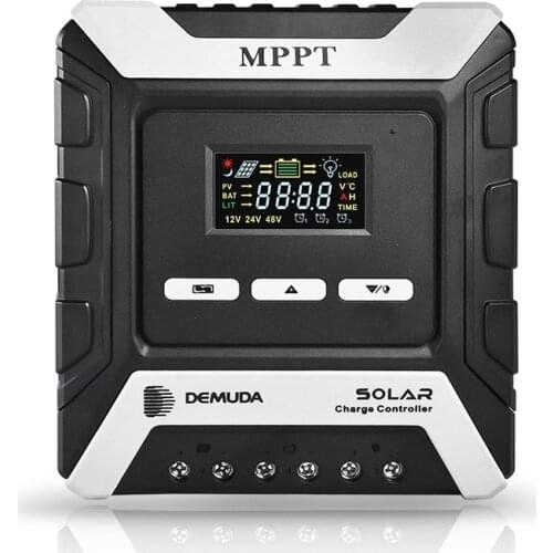 10A MPPT controller sealed batteries 12V 24V 48V instructions LCD Display solar charge voltage controller