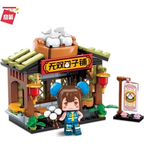 164PCS Enlightenment 72012 Genuine Authorized Baozipu Cartoon Animation Assembly Model Assembled Building Block Toy Gift