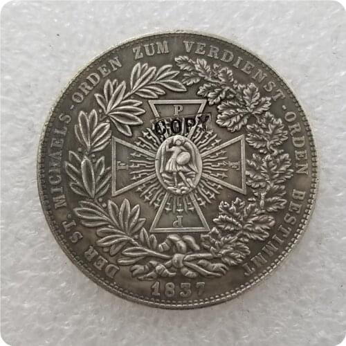 1837 German states coin COPY commemorative coins-replica coins medal coins collectibles