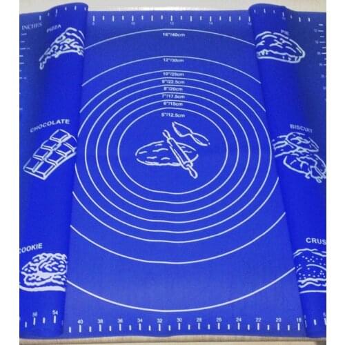 25" * 17" Massive Silicone Baking Mat Sugarcraft Fondant Pastry rolling work top Extra LARGE