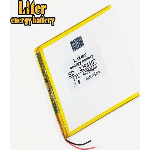 3.7V 4000mAH 3294107 3095105 3095110 Liter energy battery polymer lithium ion battery Li-ion battery for tablet pc 7 inch 8 inch