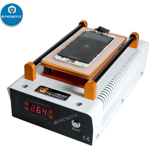 7 inch Build-in Vacuum LCD Touch Screen Separator Machine for iPhone Samsung Xiaomi Mobile Phone Front Glass Disassembly Repair